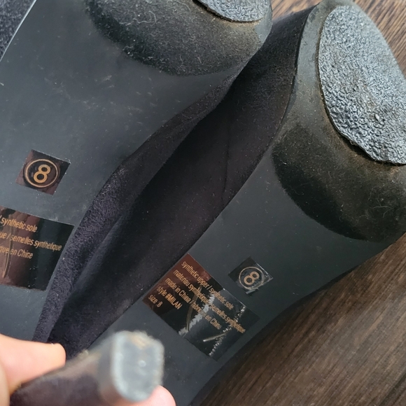 Zoey Black High Heel (Size 8) - Picture 3 of 5